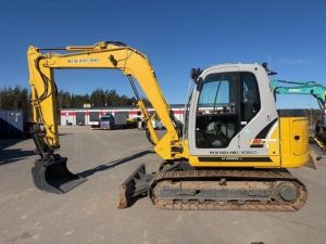 NEW HOLLAND KOBELCO E80BMSR, Midigrävmaskiner 7t - 12t