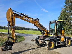 JCB Hydradig 110WT, Nox rototiltti, luiskakauha, Midigrävmaskiner 7t - 12t