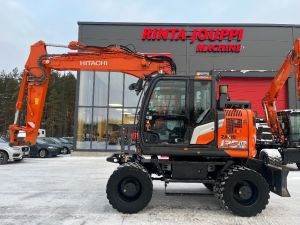 Hitachi ZX 135 W-7, Pyöräkaivukoneet