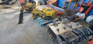 KENTTÄSEPÄT Koura, kiinnikkeet S, NTP tai riipuke, Demolition and sorting grapples