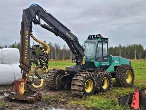 Timberjack 990, Vesakkoleikkuri, Koura, Harvesterit