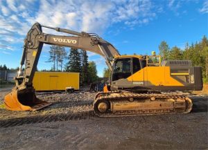 Volvo EC480EL, Webasto, Rasvari, Trimble 3D
