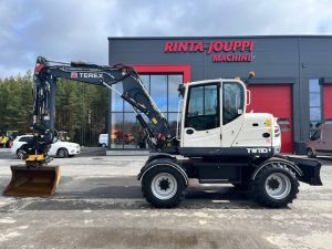 TEREX TW 110 / Engcon+pihdit,Rasvari ,Kauha, Hjulburna grävmaskiner