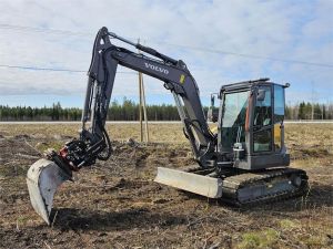 Volvo ECR 58 F, Rototilt, 4 kauhaa, Webasto, Minikaivukoneet < 7t