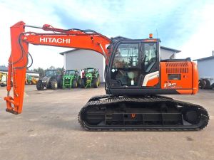 Hitachi ZX130LCN-7  -METSÄALUSTA-