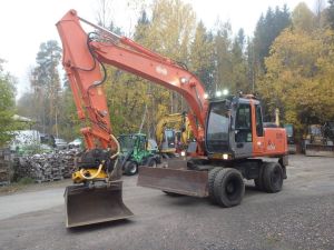 Hitachi ZX 160 W Engcon