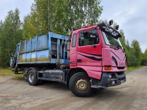 Sisu SM 6X2 Vaijerivaihtolava-auto