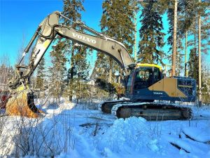 Volvo EC250EL, Novatron 3D, Engcon, Eberspächer