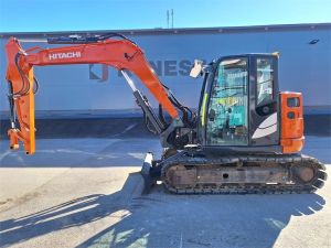 HITACHI ZX85USB-6 VÄHÄN AJETTU, Midigrävmaskiner 7t - 12t