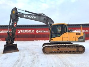 Volvo EC160CL PYÖRITTÄJÄ, 3D-LAITTEET