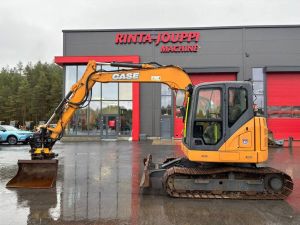 CASE CX 75 / Engcon, 5-työlaitetta, Rasvari