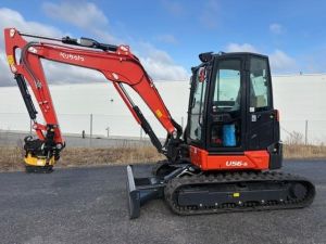 Kubota U56-5 ENGCON PIHDEILLÄ