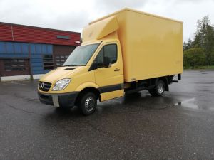 MERCEDES SPRINTER 513 CDI  umpikori+pl nostin 18m3, Light delivery vans / panel vans