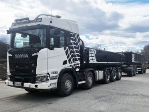 SCANIA R650, Rigig / Tipper trucks, 5-axle