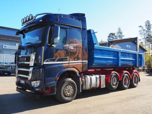 SISU CK16M, Demountable trucks, 4-axle