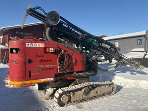 STONEPOWER Scorpion, Hydraulic drill rig