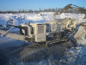 Terex FINLAY J-1175, Murskaimet