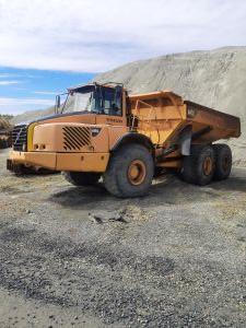 Volvo A40D, Dumpperit