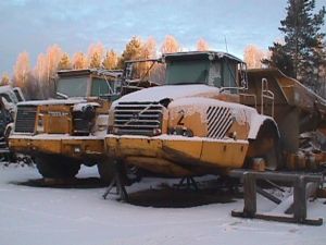 VOLVO Dumper 40D, 35C, Varaosat ja tarvikkeet / purkuosat