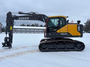 VOLVO EC140ELM + METSÄALUSTAINEN + 900MM TELAT + RASVARI + LÄMMITIN  + MARTTIINI