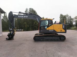 VOLVO EC160EL + RASVARI + LÄMMITIN + STEELWRIST X26 PIHDILLÄ + NOVATRON 3D