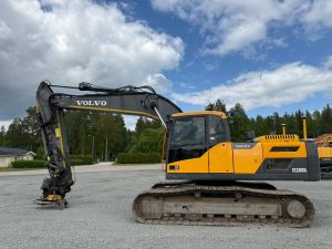 VOLVO EC220DL + 700MM TELAT + RASVARI + LÄMMITIN + PROBO EC226 PIHDILLÄ + NOVATRON 3D