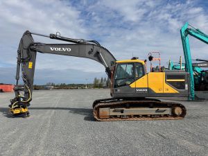 VOLVO EC250EL + 700MM TELAT + RASVARI + LÄMMITIN + NTP10 + PROBO EC30 + TRIMPLE 2D