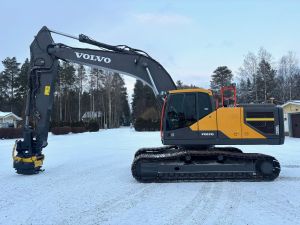 VOLVO EC300EL + RASVARI + LÄMMITIN + MARTTIININ KALLISTIN S80 + MR32 + NOVATRON 3D