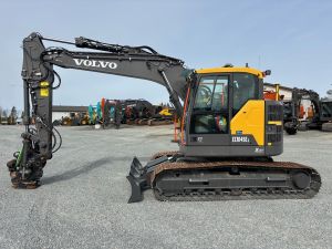 VOLVO ECR145EL + PUSKULEVY + RASVARI + LÄMMITIN + PROBO TILTTI + NOVATRON 3D