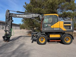 VOLVO EW160E + STAGE 5 + BSS + RASVARI + LÄMMITIN + STEELWRIST X20 + NOVATRON 3D