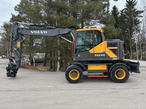 VOLVO EWR170E + BSS + RASVARI + LÄMMITIN + PROBO STEELWRIST + PYÖRÄOHJAUS