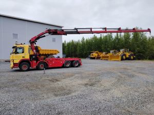 VOLVO FM12 teliveto 8X4, 4-axlig